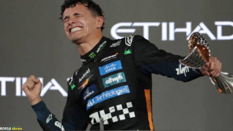 Formula 1’de şampiyon Lando Norris