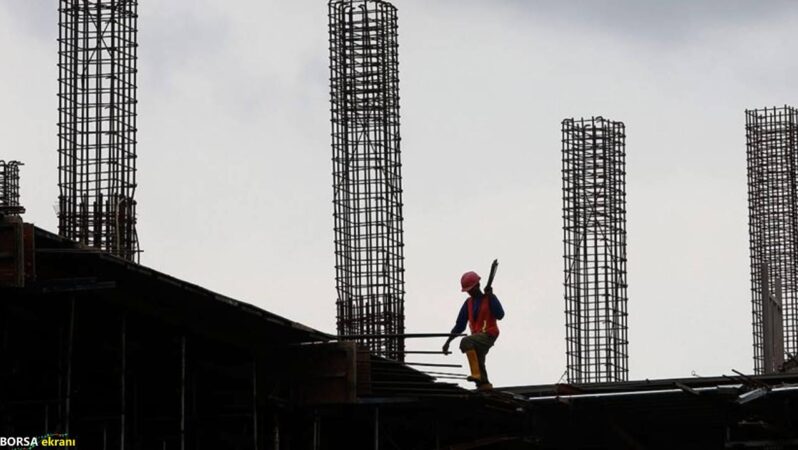 İnşaat üretimi ekimde yıllık artarken, aylık bazda azaldı