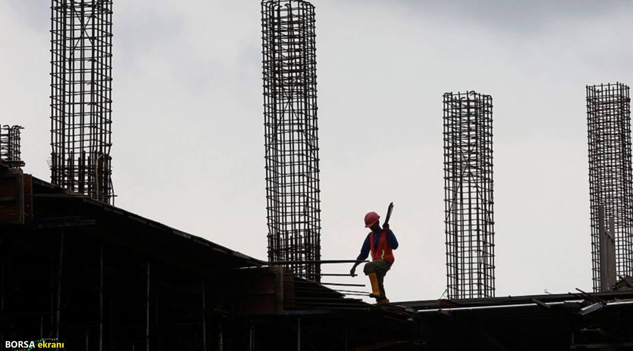 İnşaat üretimi ekimde yıllık artarken, aylık bazda azaldı
