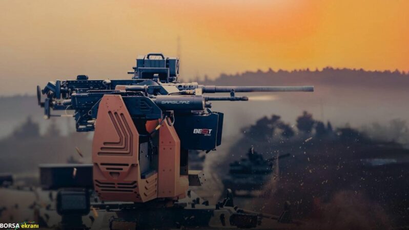 Milli tankın yerli ateş gücü: Altay ve SAR 127 MT sahada