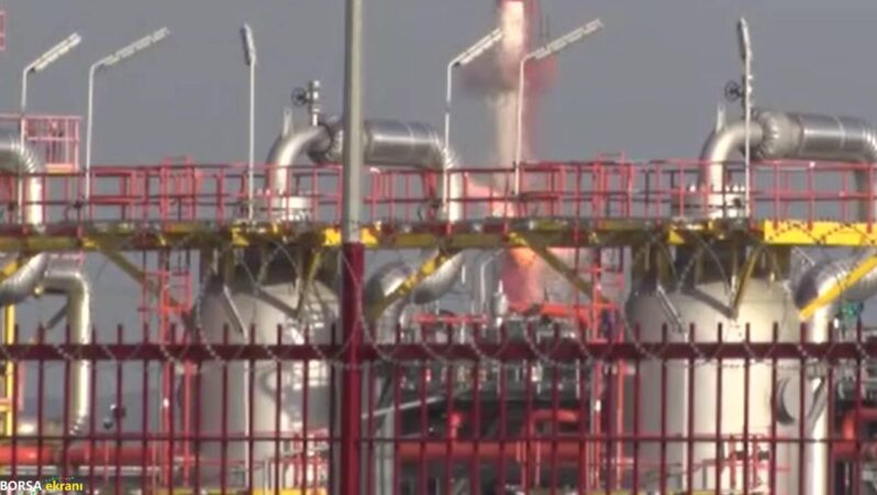 Silivri’de BOTAŞ tesislerinde yangın
