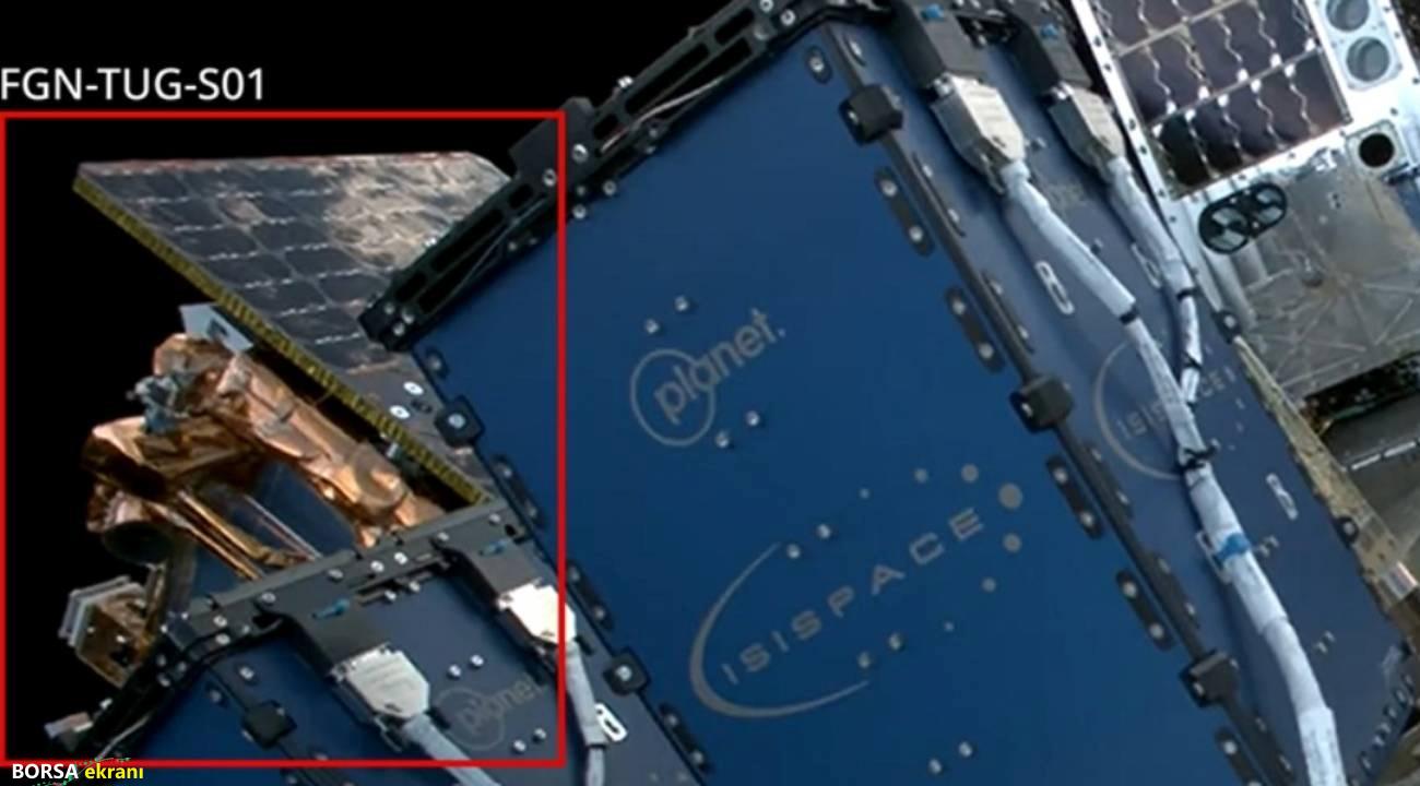 Türkiye’nin ilk yörünge transfer aracı FGN-TUG-S01, hibrit motorunu uzayda ateşledi