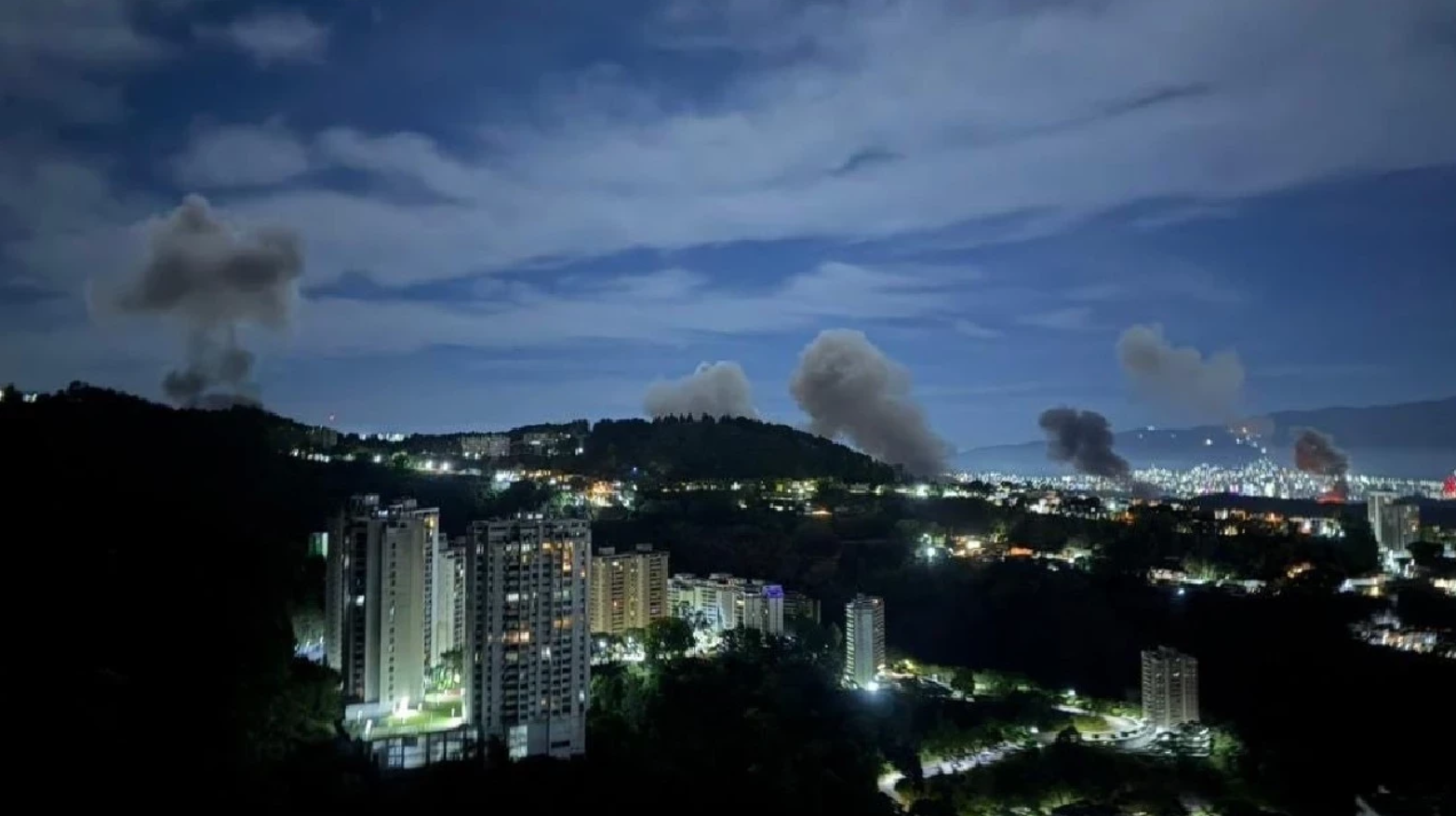 Caracas’ta Peş Peşe Patlamalar: Maduro’dan Acil Durum Kararı