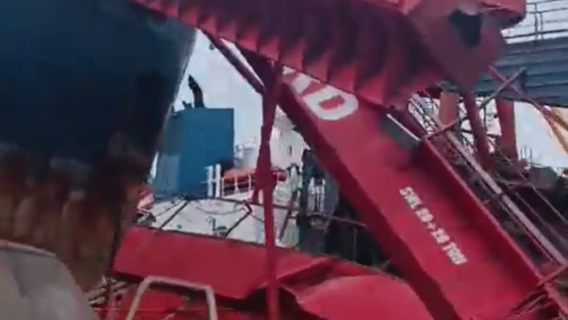 Özata Denizcilik’te Vinç Kazası: Can Kaybı Yok, Hasar Sigorta Kapsamında