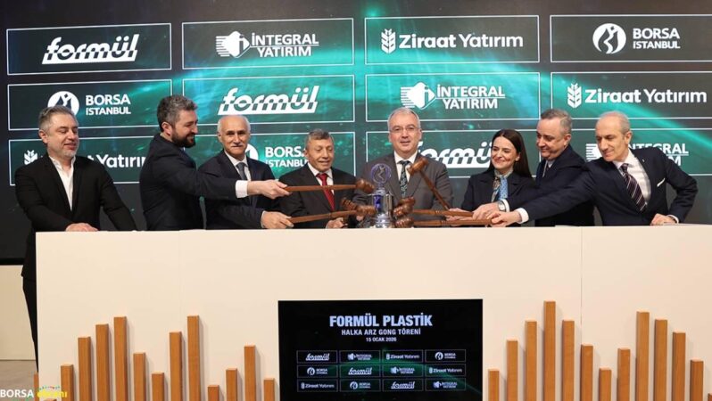 Borsa İstanbul’da gong Formül Plastik için çaldı