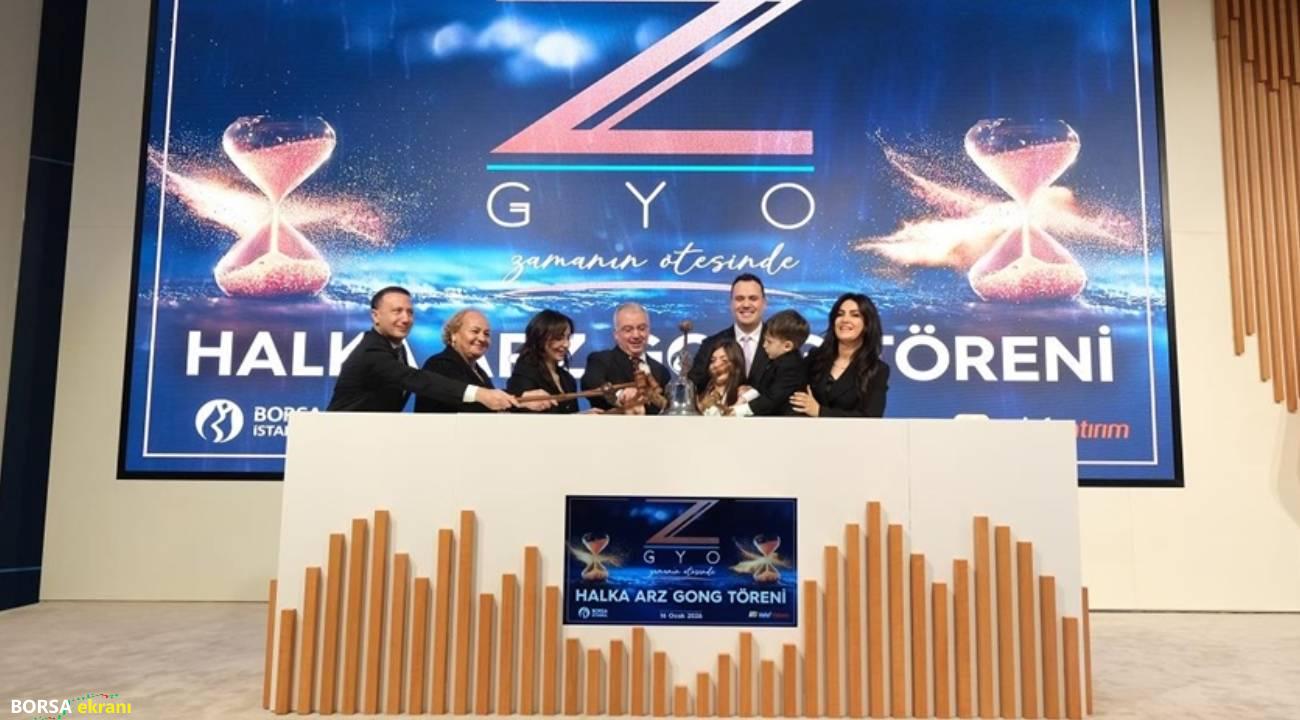 Borsa İstanbul’da gong ZGYO için çaldı