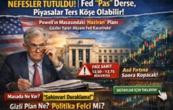 NEFESLER TUTULDU | Fed “Pas” Derse, Piyasalar Ters Köşe Olabilir! Powell’ın Masasındaki “Haziran” Planı
