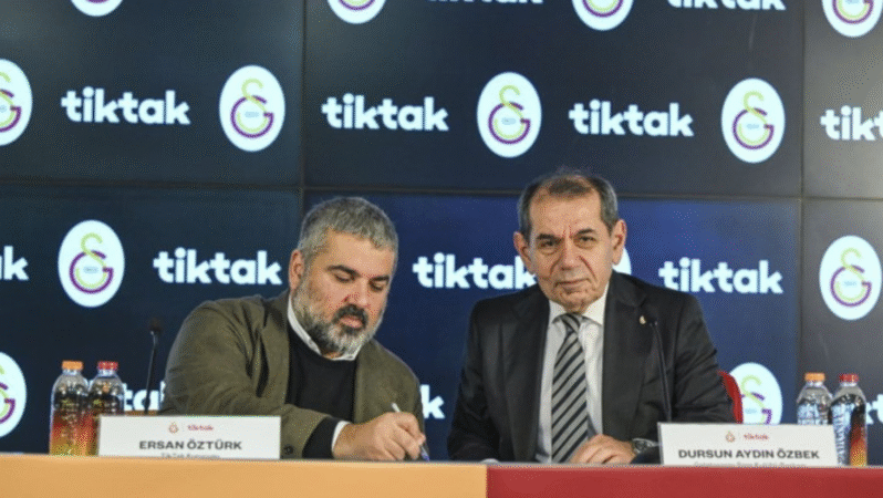 Galatasaray ile TikTak Arasında Sponsorluk Anlaşması