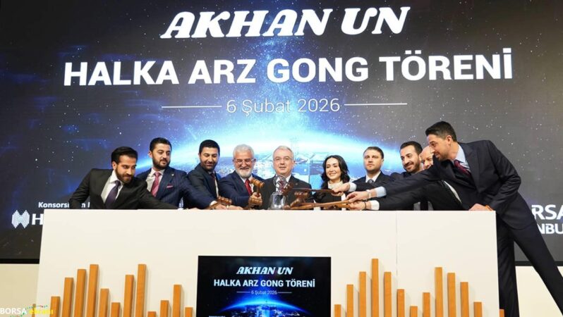 Borsa İstanbul’da gong Akhan Un için çaldı