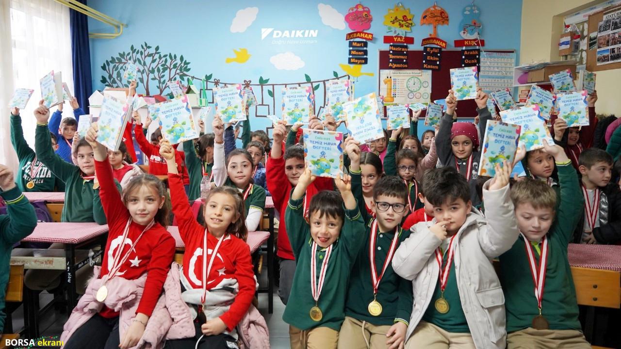 Daikin temiz hava bilincini yaymaya devam ediyor! 5 yeni okulda daha temiz hava sınıfı