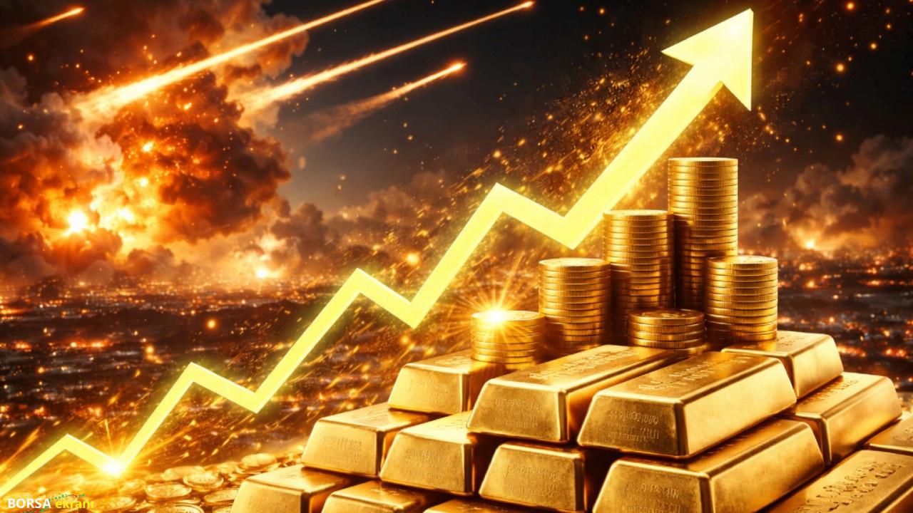 İran’a yönelik saldırılar altın fiyatlarını ateşledi: Kapalıçarşı’da kritik eşik aşıldı