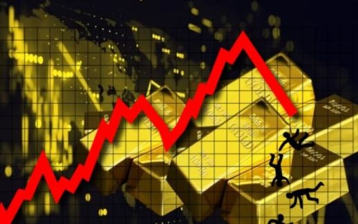 Altınında Sert Düşüş