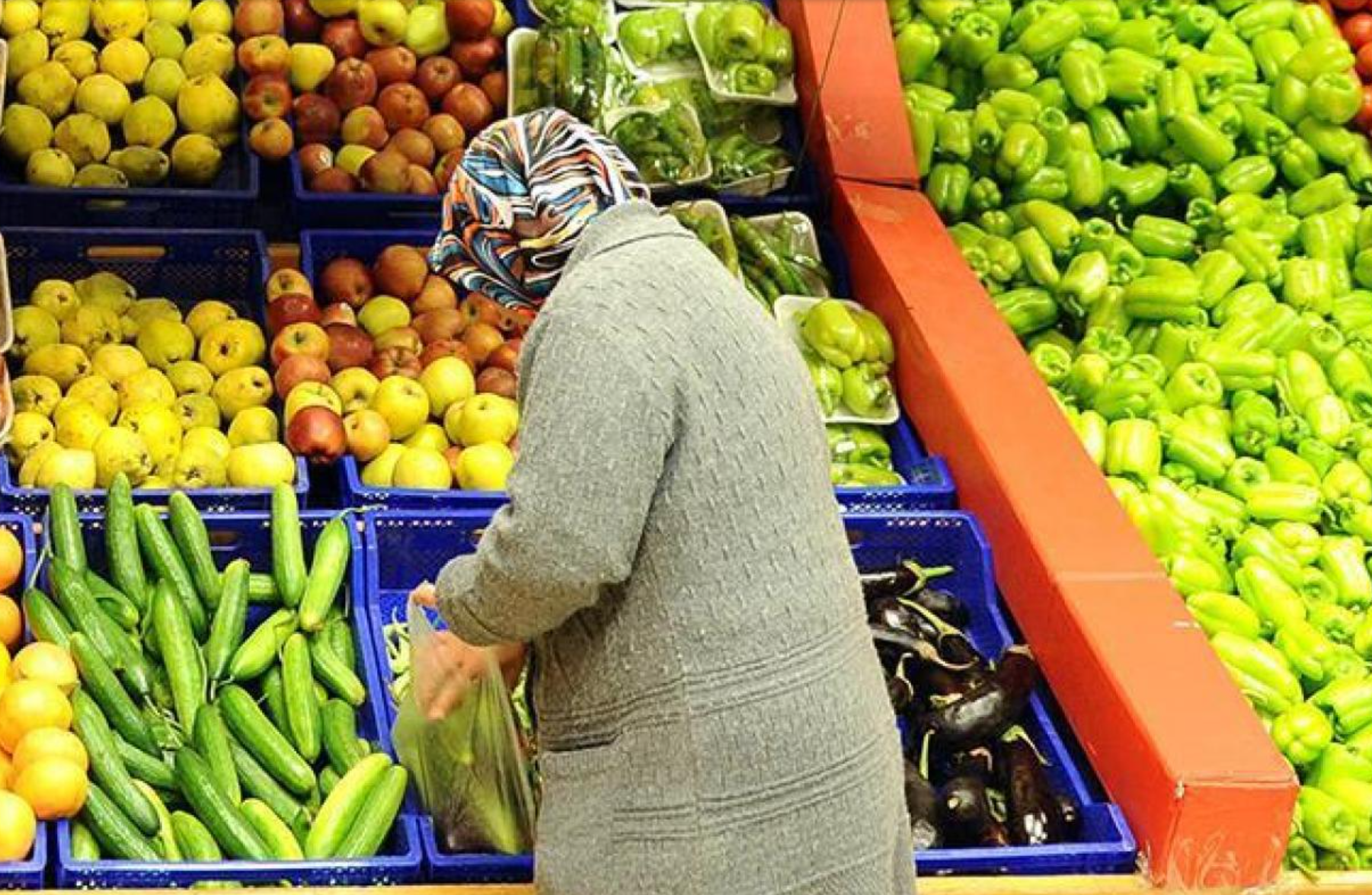 Gıda Fiyatları Enflasyonu Yükseltti