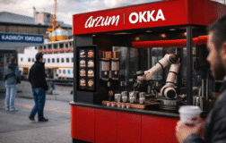 Arzum’dan yeni iş modeli: Robot kahve istasyonları hizmete girdi