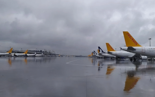 Pegasus’tan 76 Sefer İptali: Olumsuz Hava Koşulları Uçuşları Etkiledi