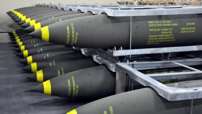 ABD, İsrail’e 12 Bin Bomba Gövdesi Satışını Onayladı