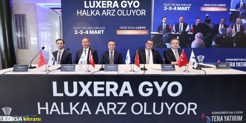 Luxera GYO Büyümeyi Borsaya Taşıyor: Halka Arz Gelirinin Yüzde 85’i Yeni Projelere