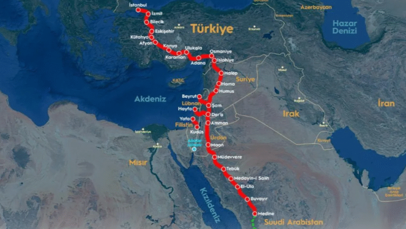 Türkiye’yi Körfez’e Bağlayacak Demiryolu Projesinde Yeni Adım: Ürdün ve Suudi Arabistan Masada