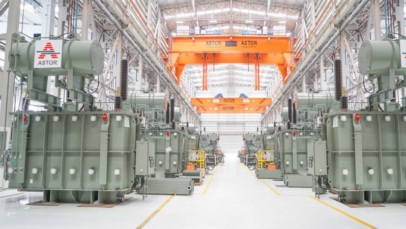 ASTOR’dan ABD’ye 72 Milyon Dolarlık Transformatör Anlaşması