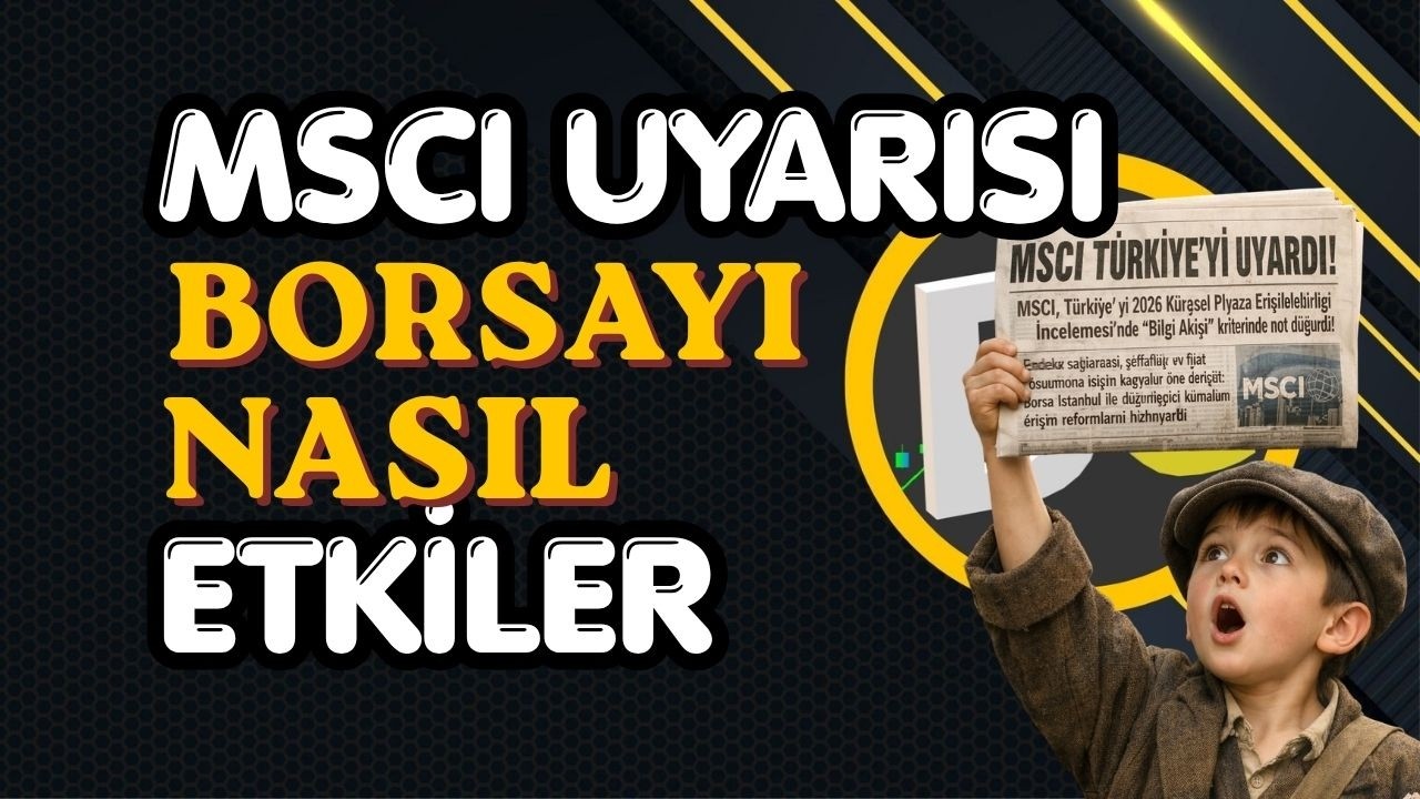 MSCI uyarıları borsaya etkisi